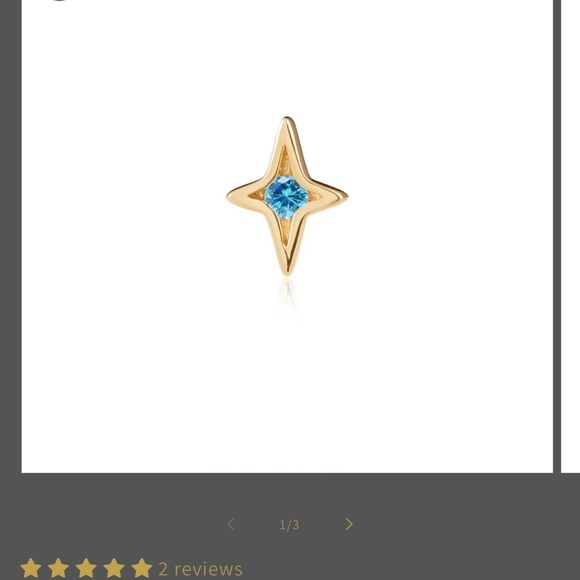 Ember Fine Jewelry Jewelry - Divinity with London Blue Topaz by Ember